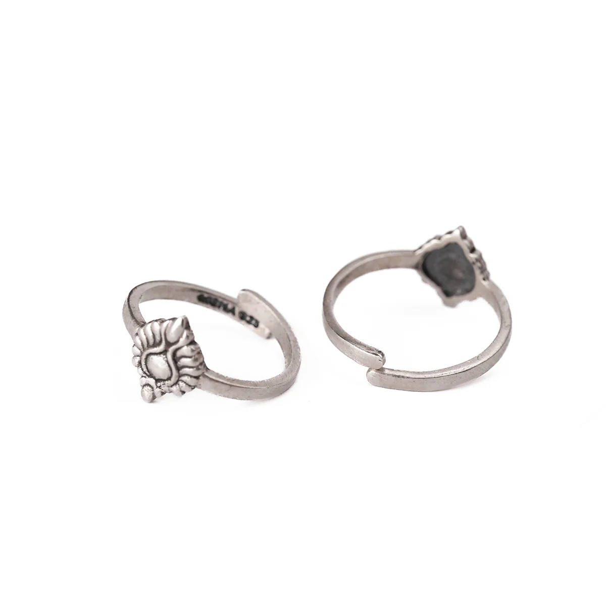 Pankhudi Silver Toe Rings by MOHA - Image 7
