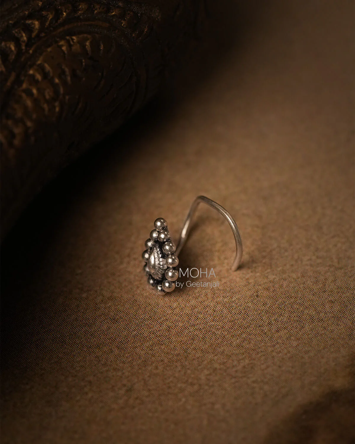 Panna Silver Nosepin by MOHA - Image 6