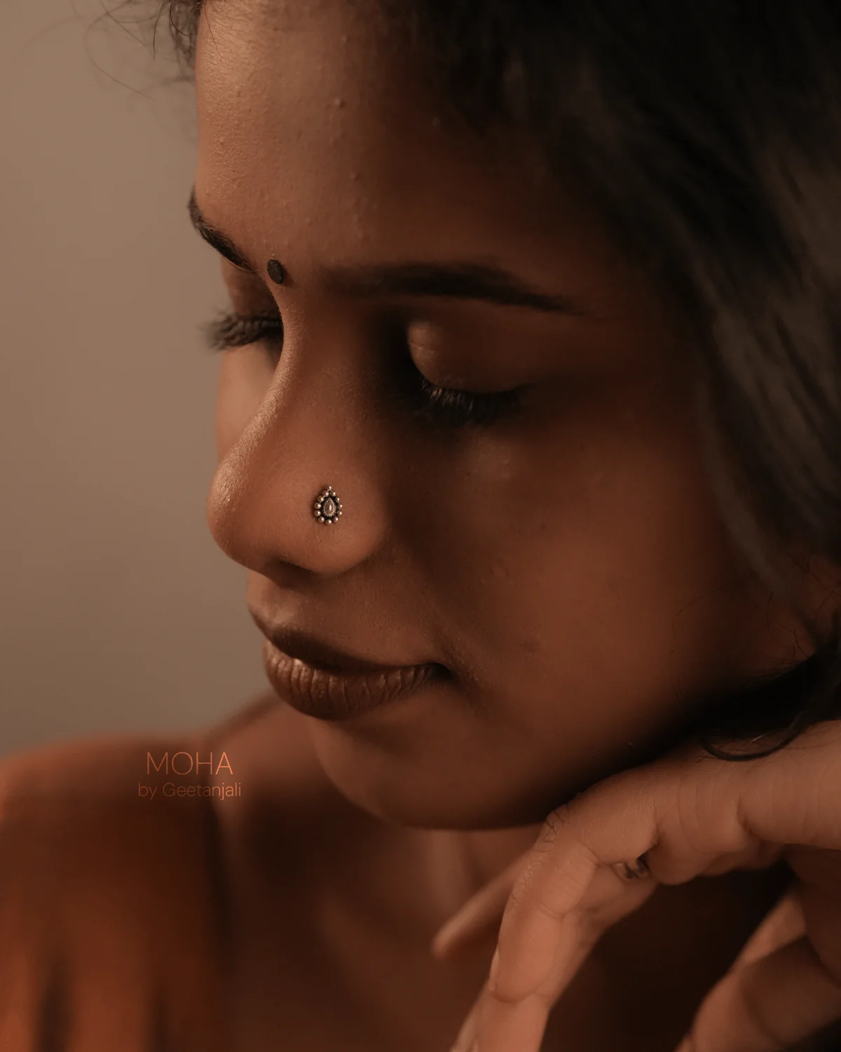 Panna Silver Nosepin by MOHA - Image 7