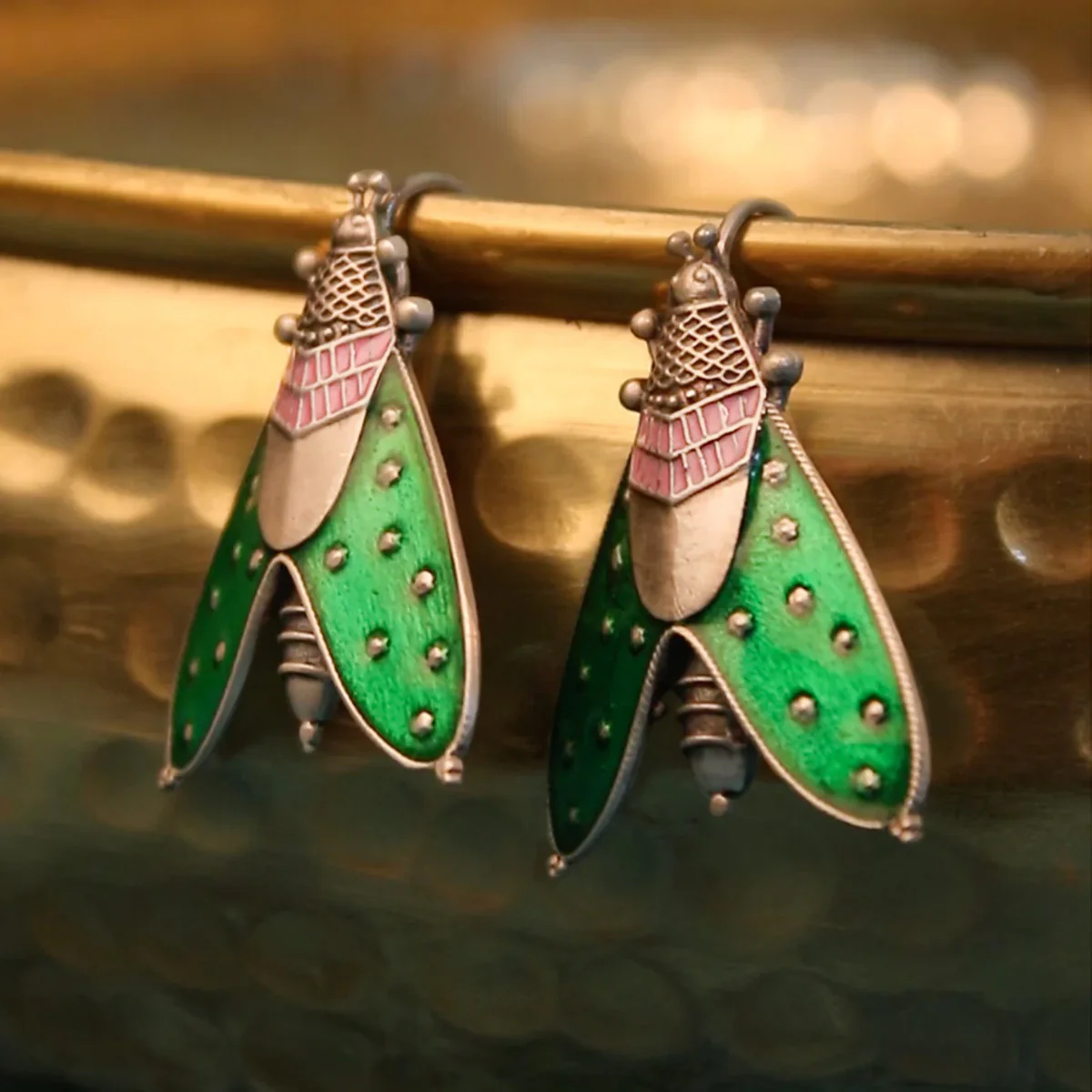 Patanga Silver Earrings (Big) By MOHA - Image 4
