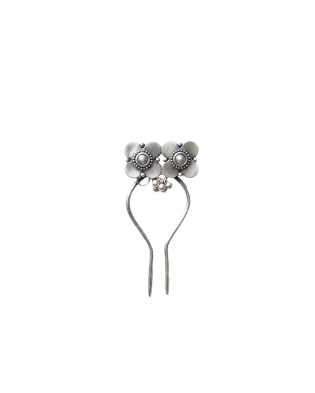 Phooljhadi Silver Hairpin by MOHA - Image 4
