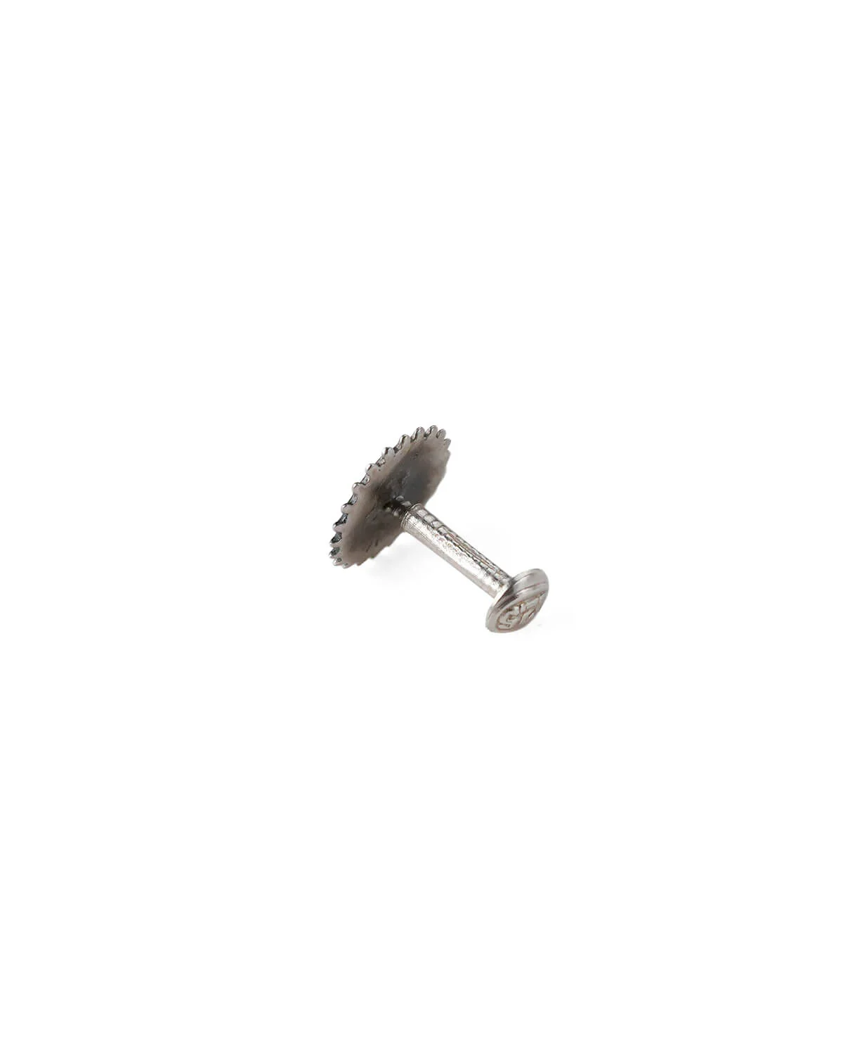 Powerful Goddess Silver Nose Pin by MOHA - Image 5