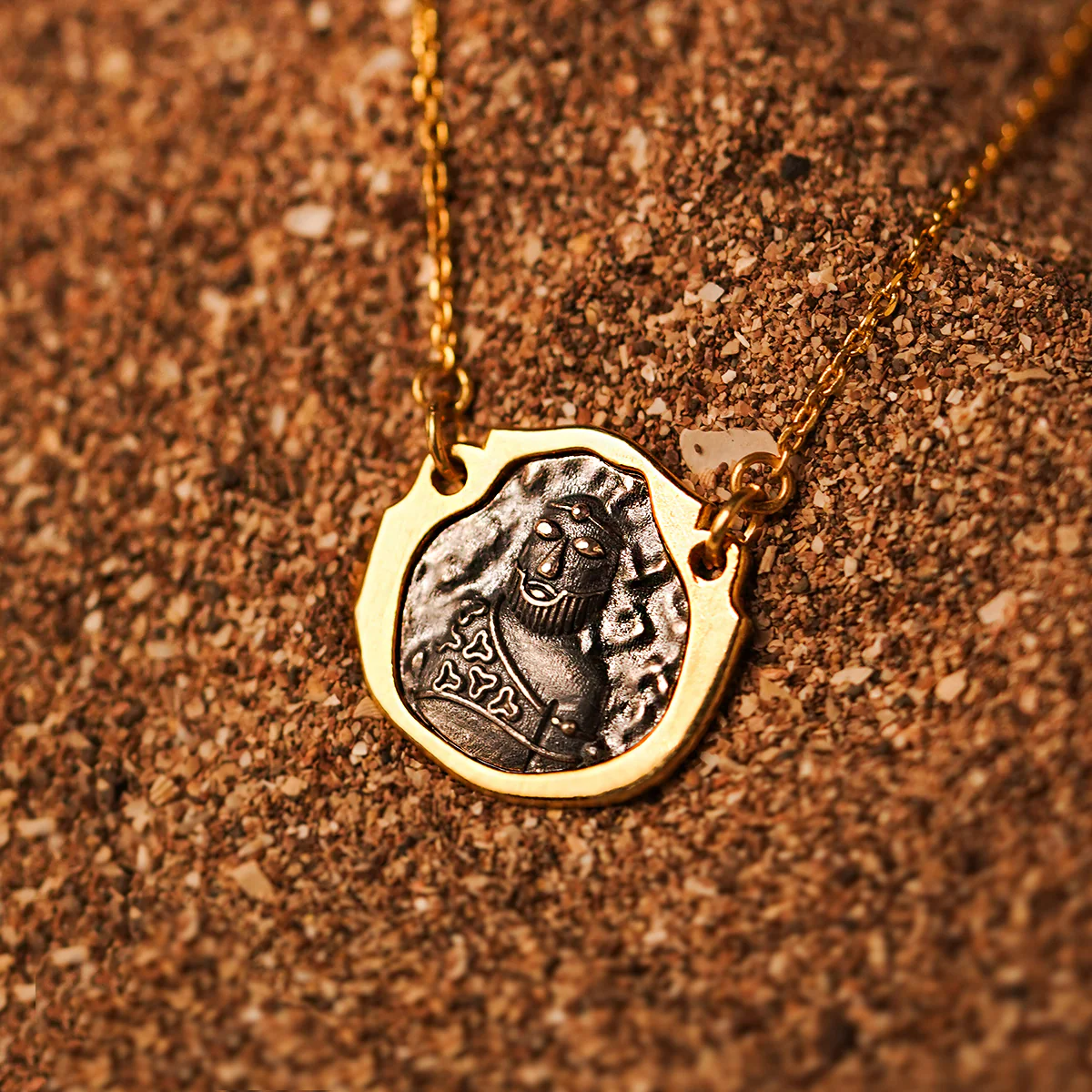 Priest King Silver Pendant with Chain by MOHA - Image 4