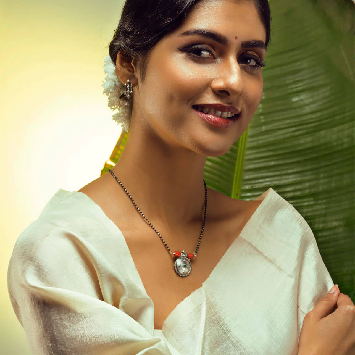 Puthali Silver Mangalsutra by MOHA - Image 4