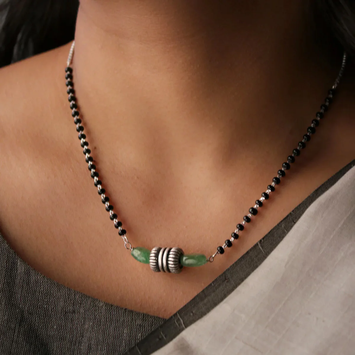Rama Silver Mangalsutra By MOHA - Image 3