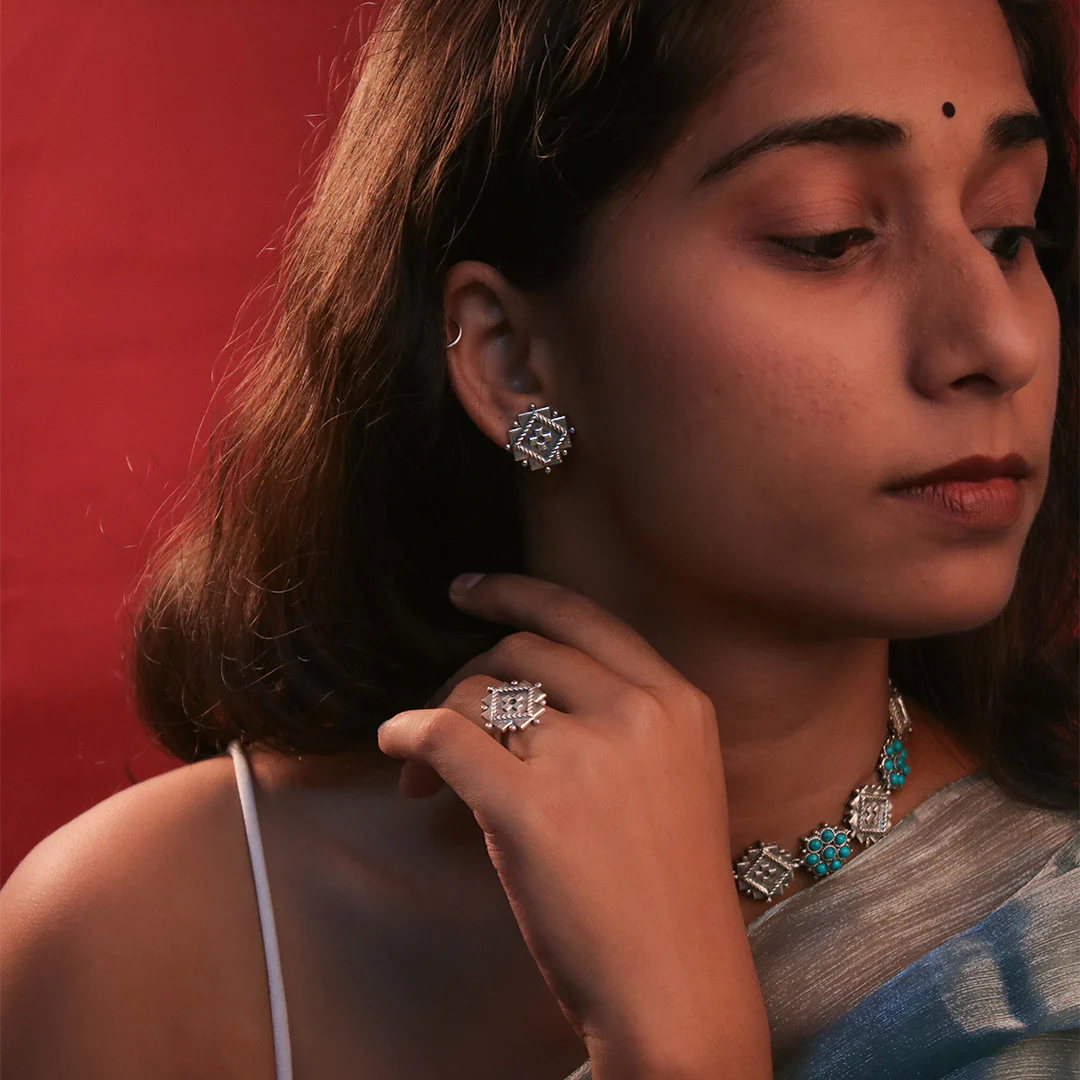 RatnaShakha Silver Finger Ring by MOHA - Image 3