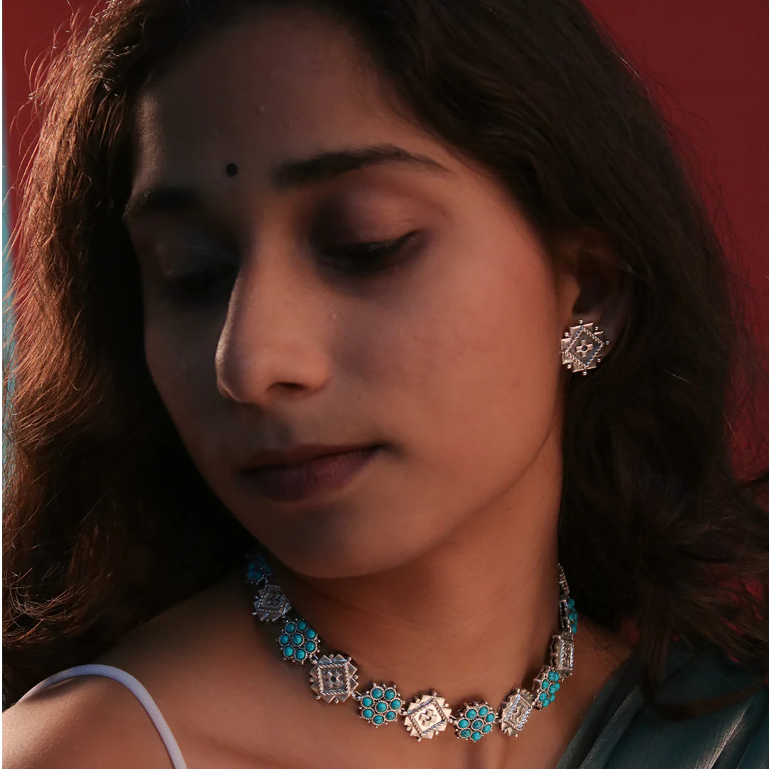 RatnaShakha Silver Necklace by MOHA - Image 4