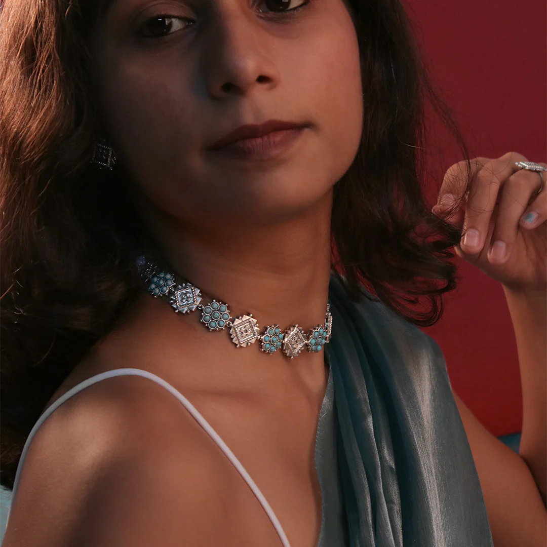 RatnaShakha Silver Necklace by MOHA - Image 5
