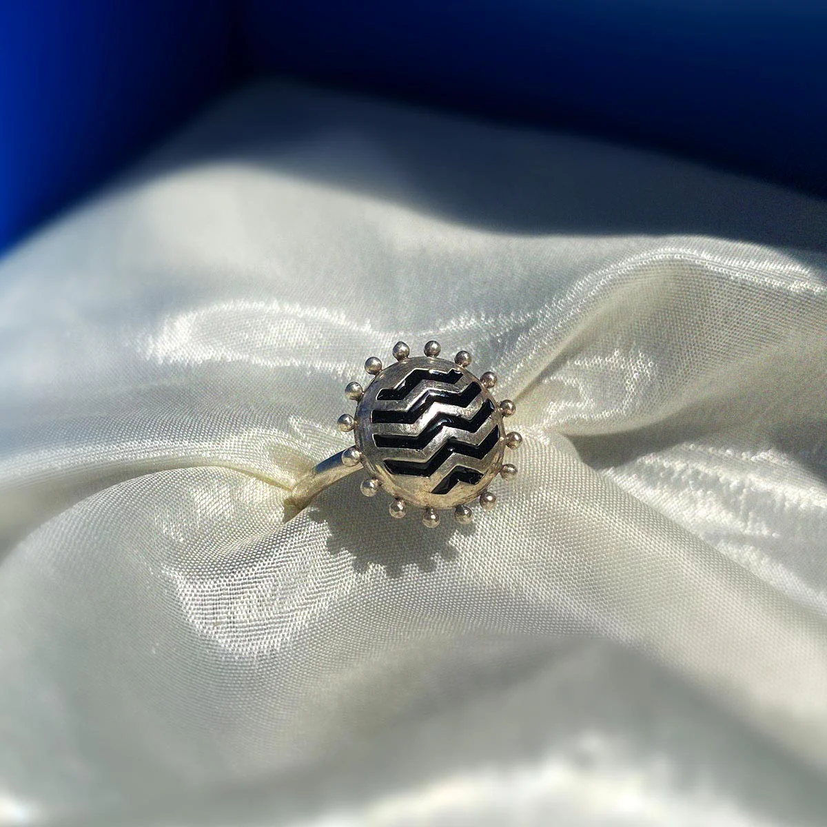 Ravi Silver Finger Ring by MOHA - Image 2