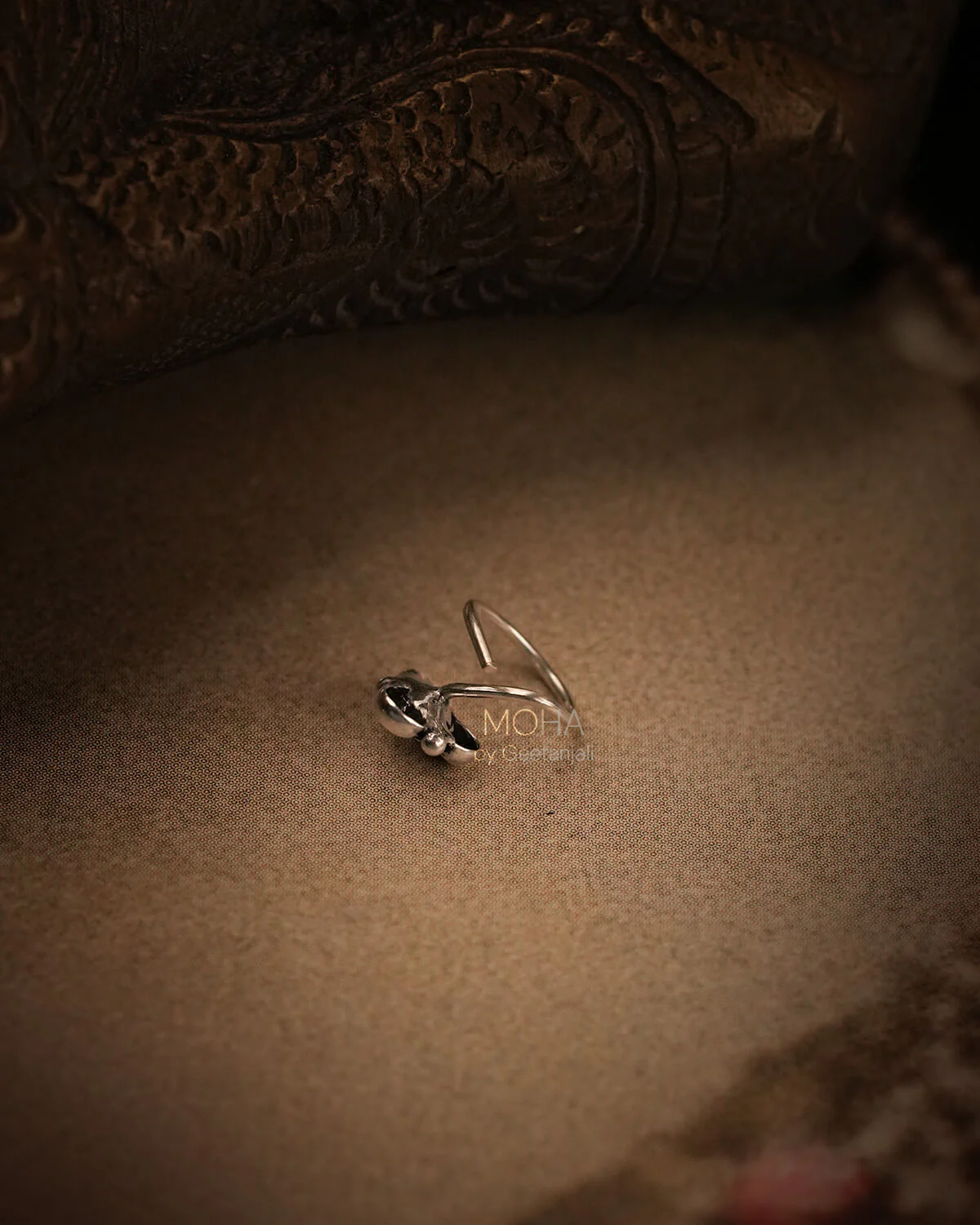 Riva Silver Nosepin by MOHA - Image 4