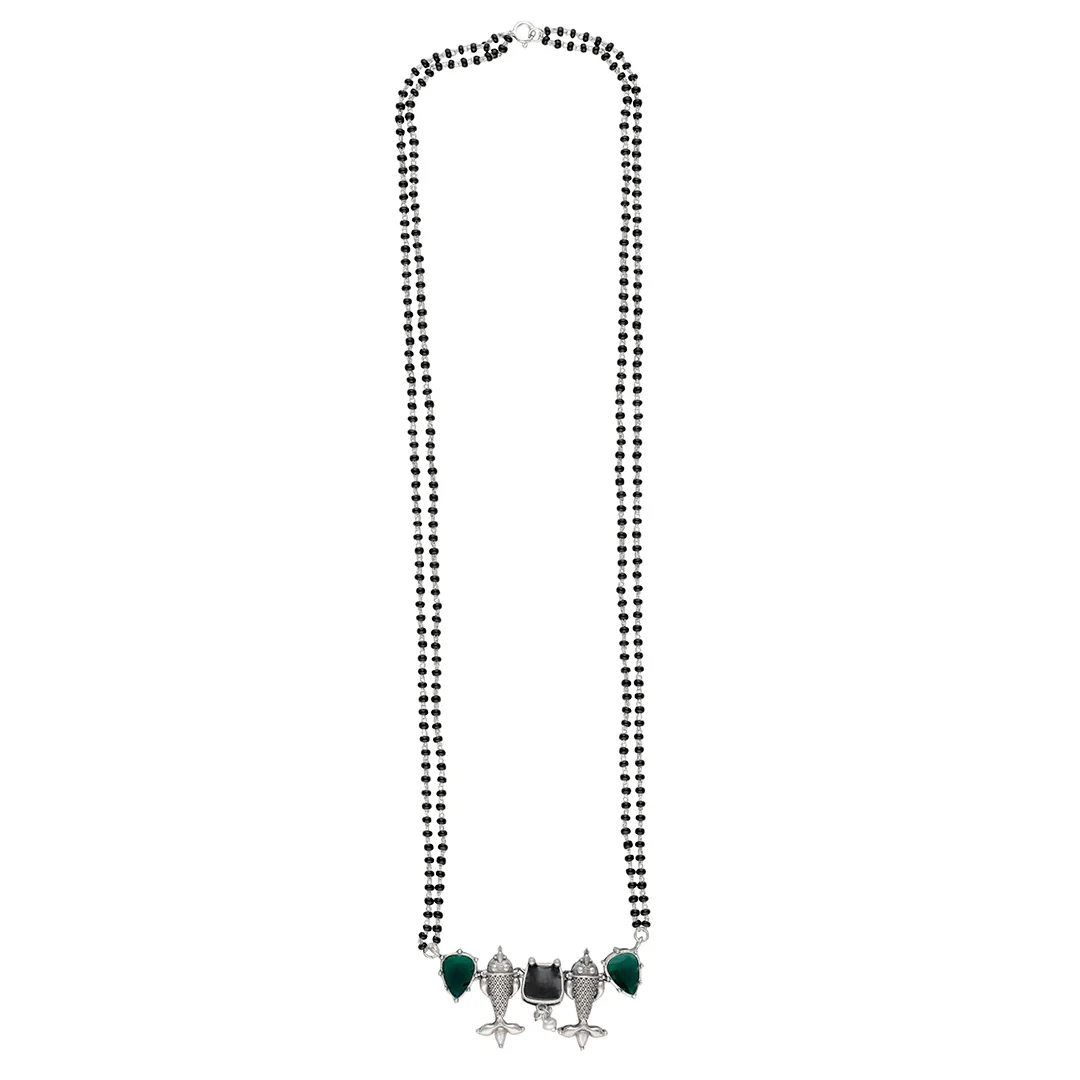 Roha Silver Mangalsutra By Moha - Image 5