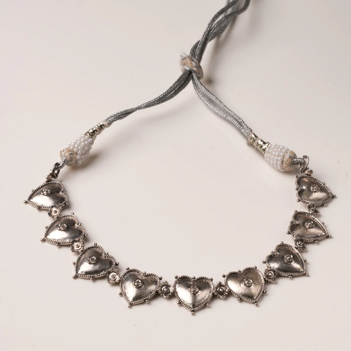 Ruhi Silver Choker by MOHA - Image 8