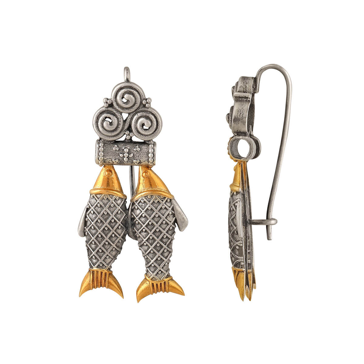 Seranya Silver Earrings by Moha - Image 4