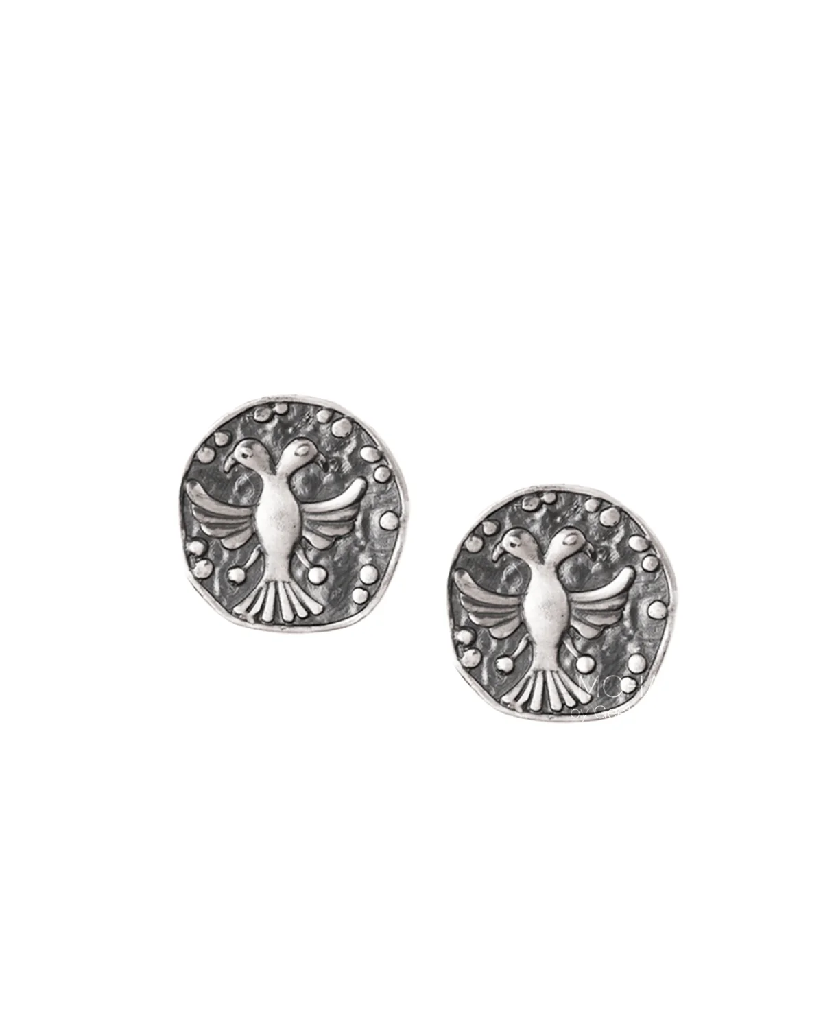 Sharada Silver Brooch pin by MOHA - Image 3