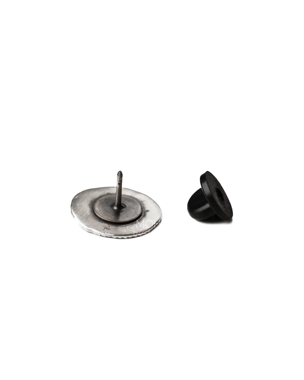 Sharada Silver Brooch pin by MOHA - Image 4