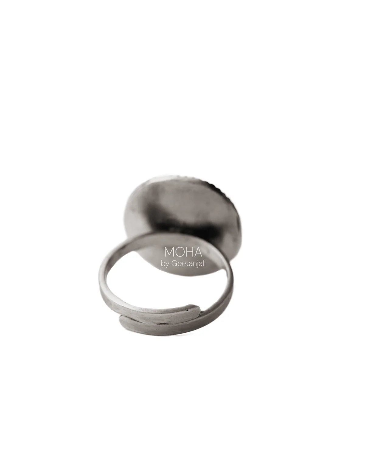 Sharada Silver Finger Ring by MOHA - Image 8