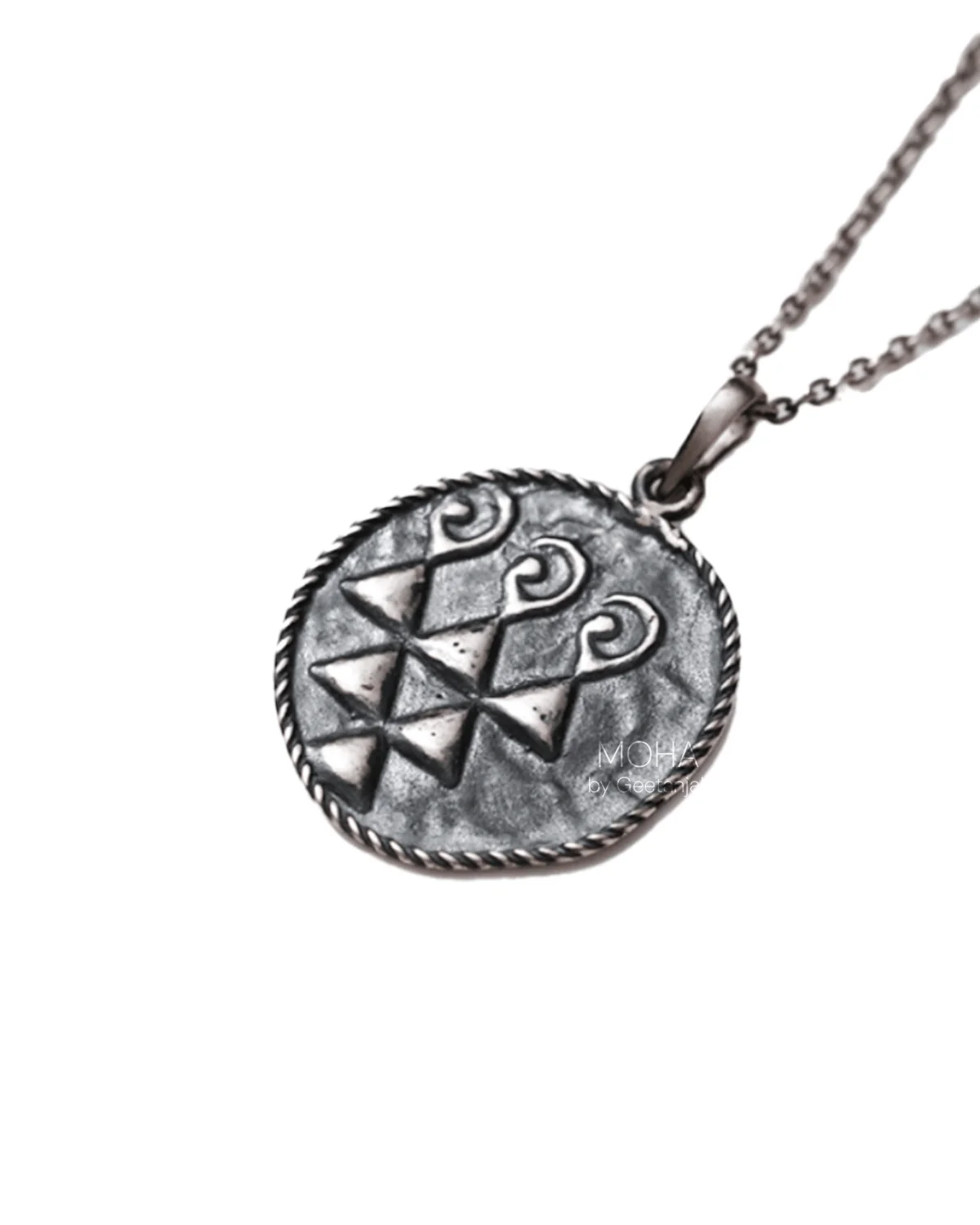 Sharada Silver Pendant Chain by MOHA - Image 3