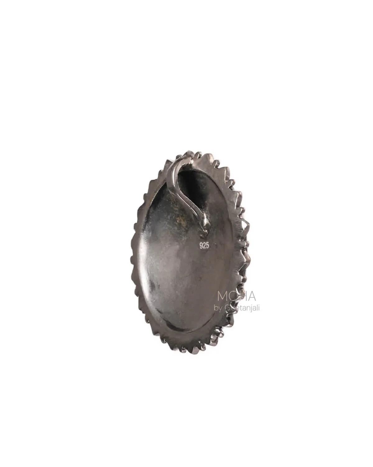 Shardul Silver Pendant by Moha (Only Pendant) - Image 4