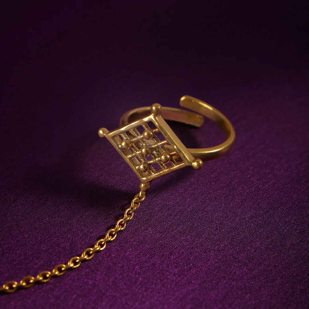 Shasha Silver Hathphool By Moha (Single piece) - Image 4