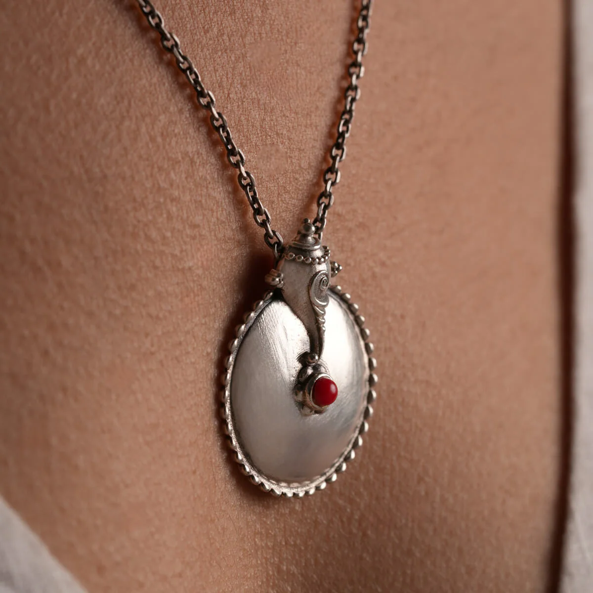 Shubh Silver Pendant by MOHA (Only Pendant) - Image 7