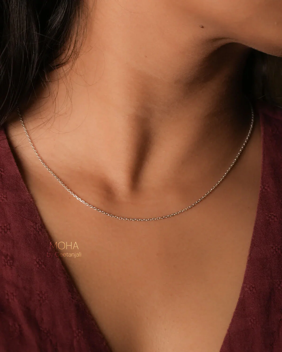 Silver Anchor Chain by MOHA