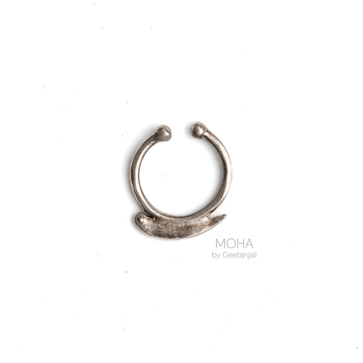 Snail Silver Septum by MOHA - Image 3