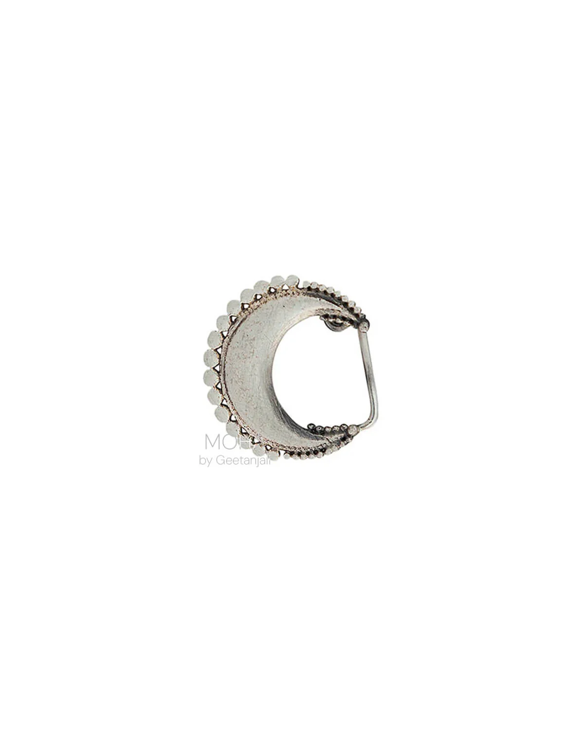 Tara Silver Nath (Clip On, Right) by MOHA
