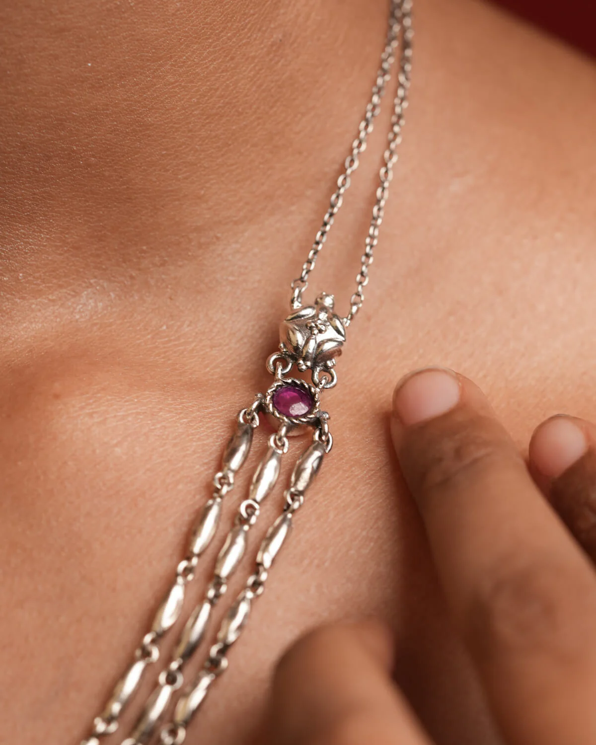 The Tandul Mani Silver Haar by Moha - Image 5