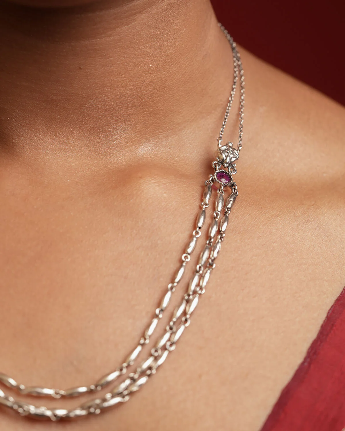 The Tandul Mani Silver Haar by Moha - Image 8