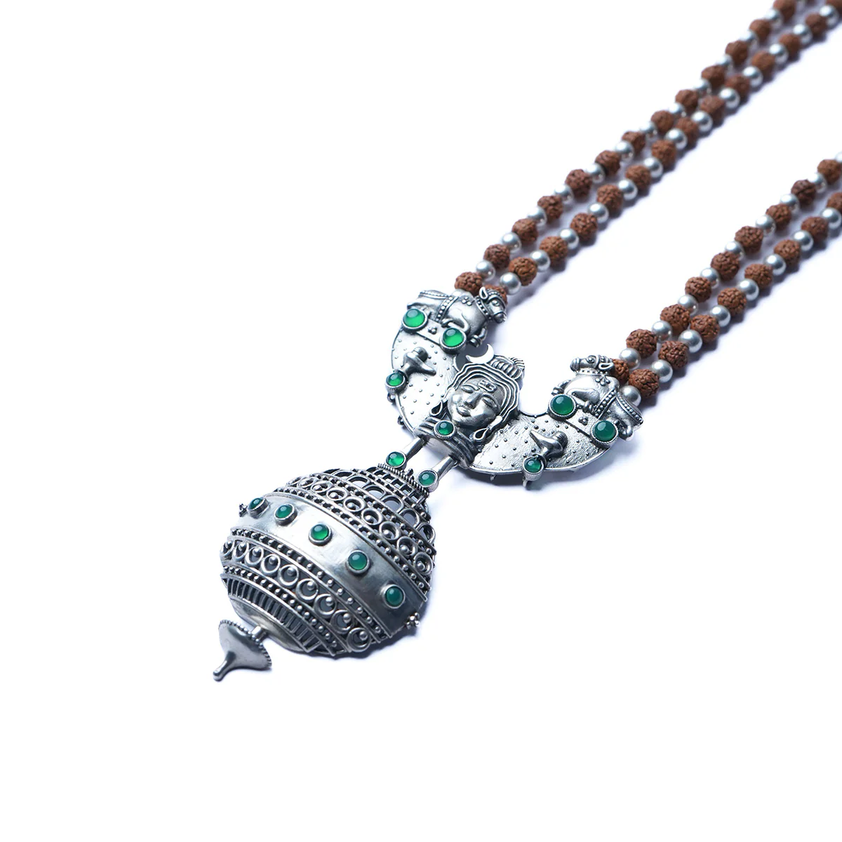Trailokya Silver Necklace by MOHA - Image 6