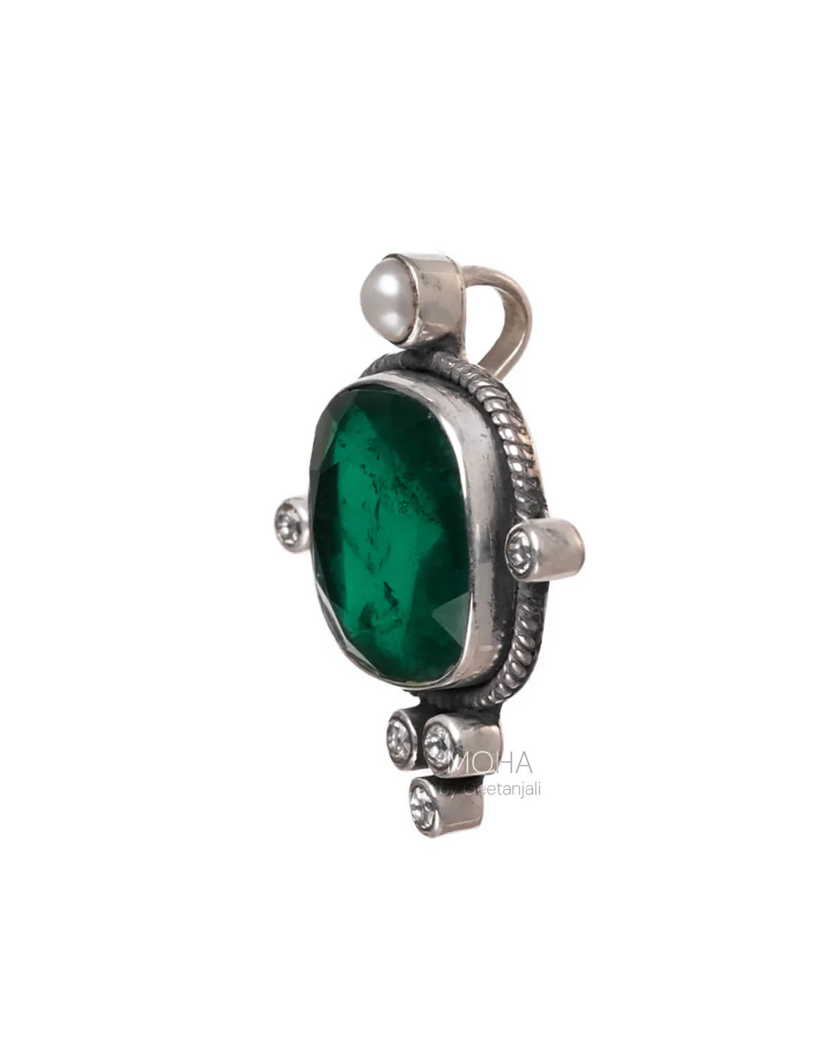 Trina Silver Pendant by Moha (Only Pendant) - Image 3