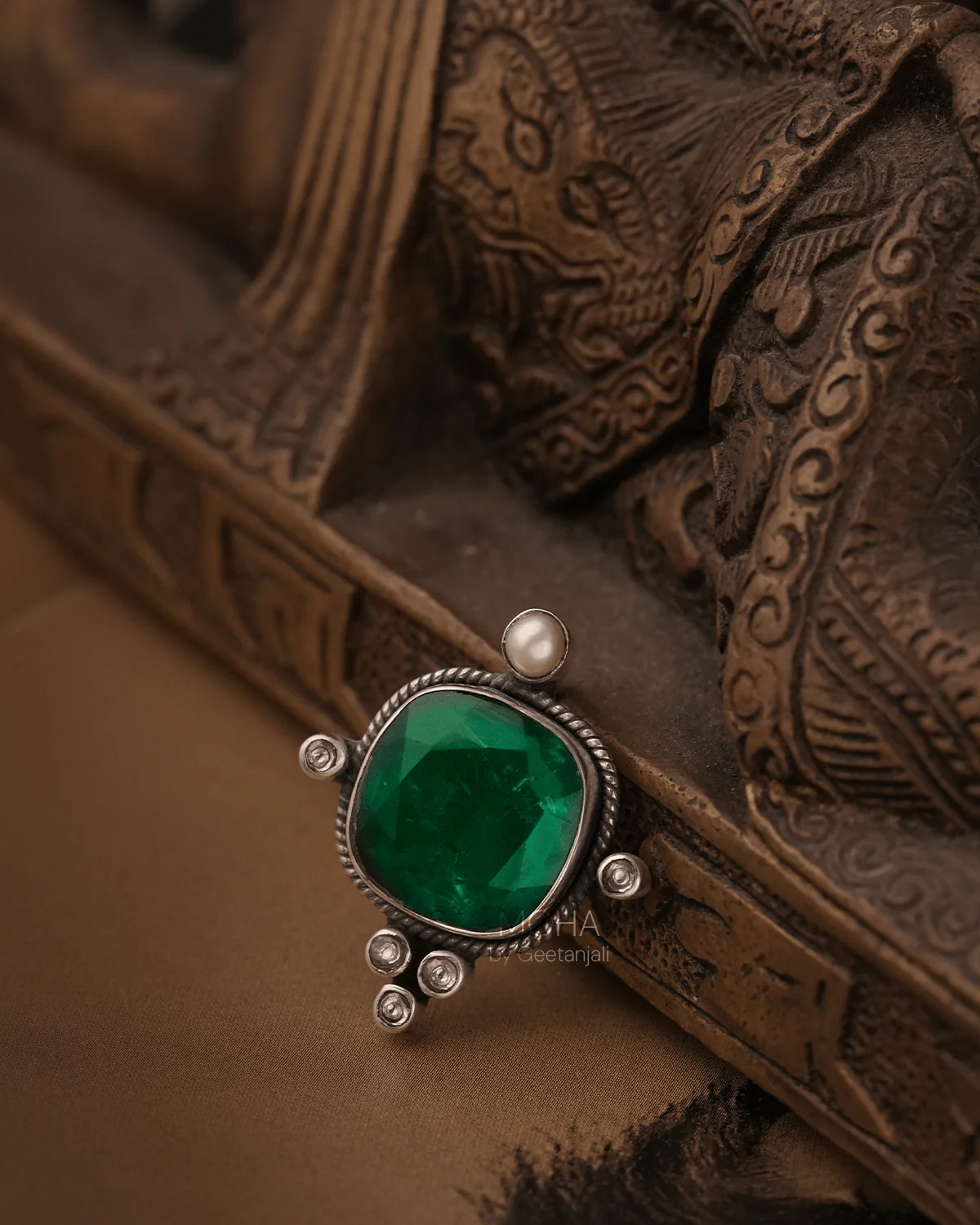 Trina Silver Pendant by Moha (Only Pendant) - Image 4