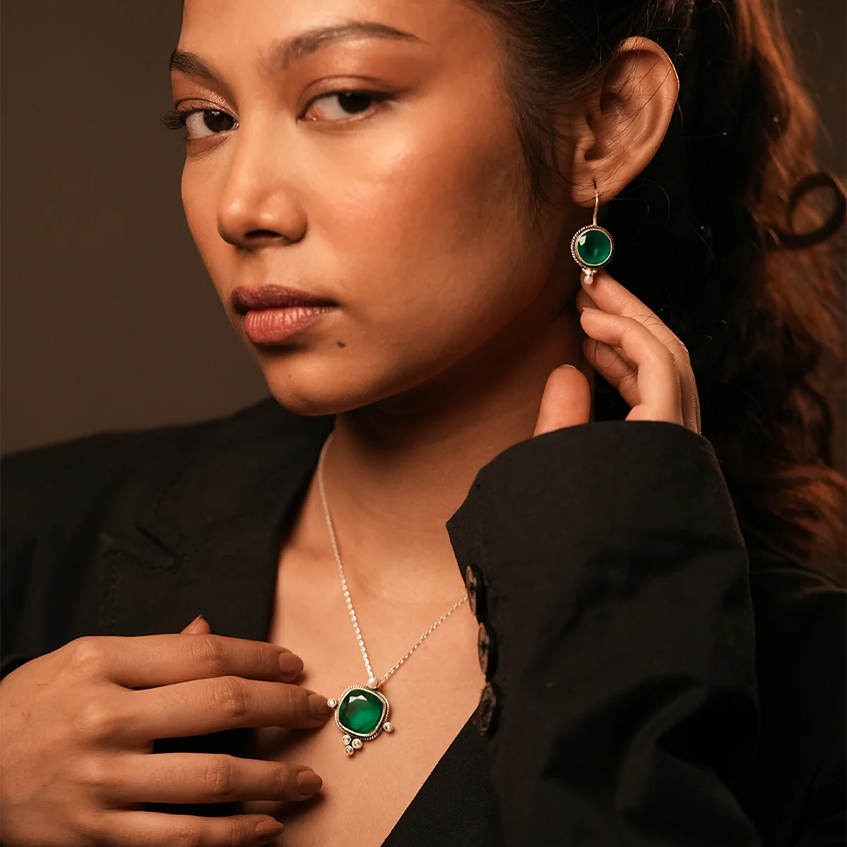 Trina Silver Pendant by Moha (Only Pendant) - Image 5