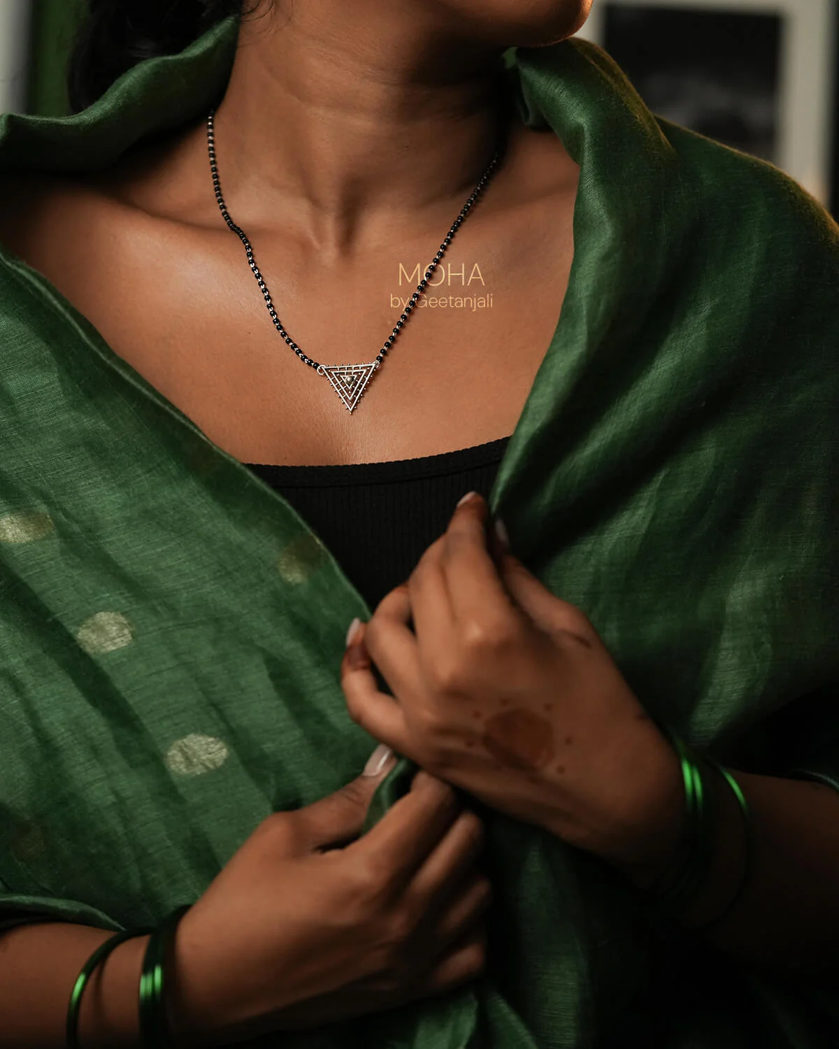 Trisha Silver Mangalsutra By MOHA - Image 4