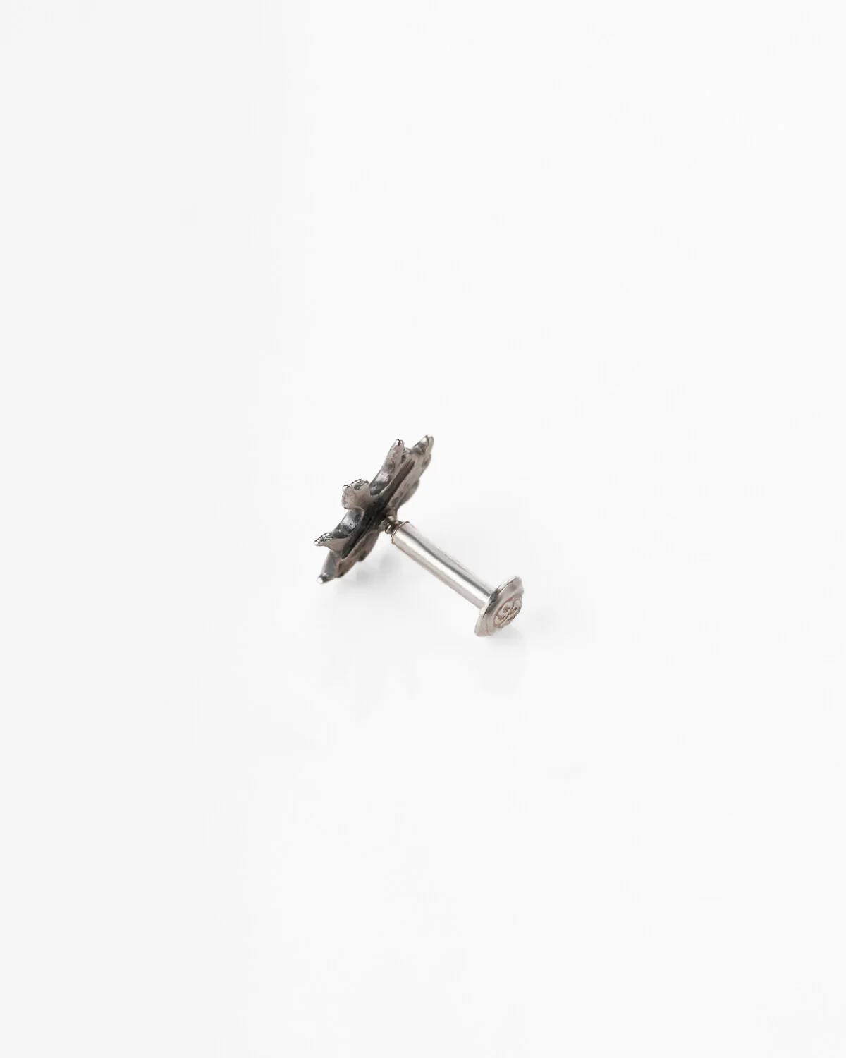 Urja Silver Nose Pin by MOHA - Image 5