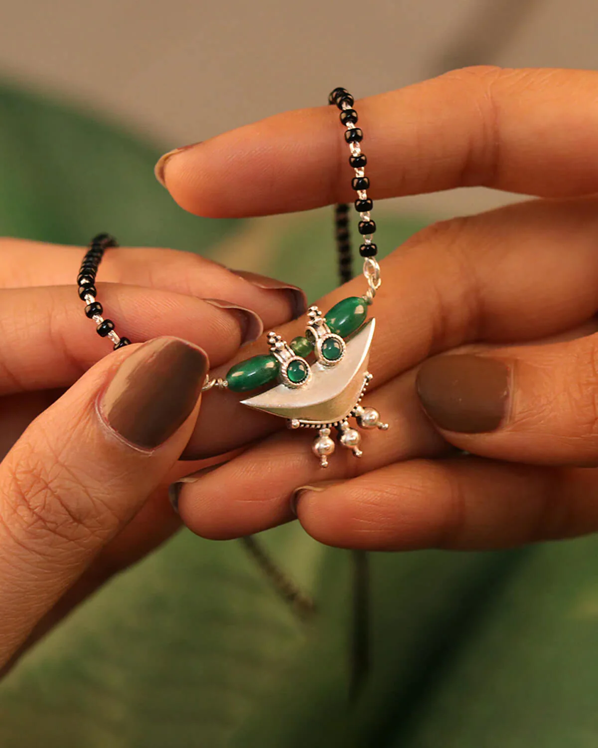 Uroo Silver Mangalsutra by Moha
