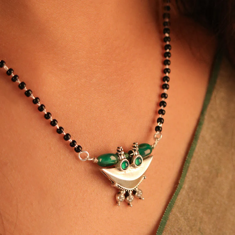 Uroo Silver Mangalsutra by Moha - Image 6