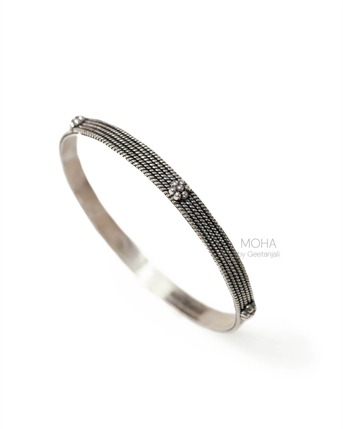 Vaidehi Silver Bangle by MOHA - Image 5