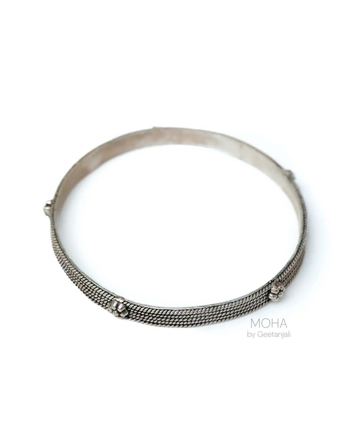 Vaidehi Silver Bangle by MOHA - Image 7