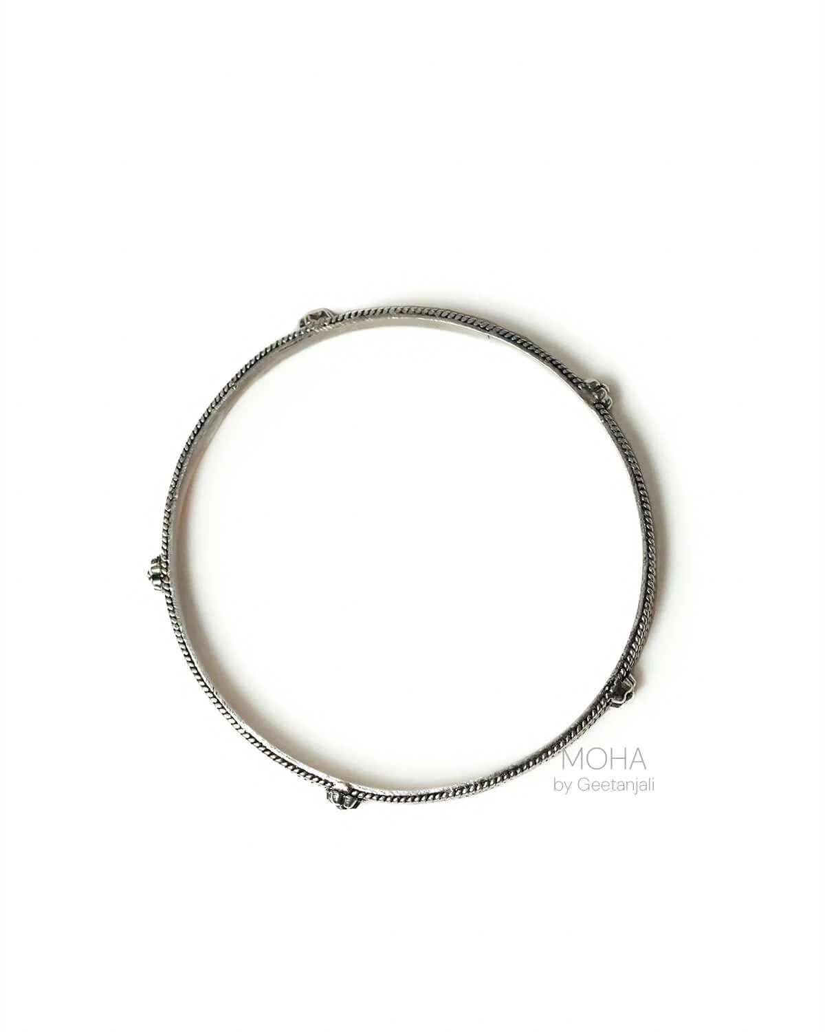 Vaidehi Silver Bangle by MOHA - Image 8