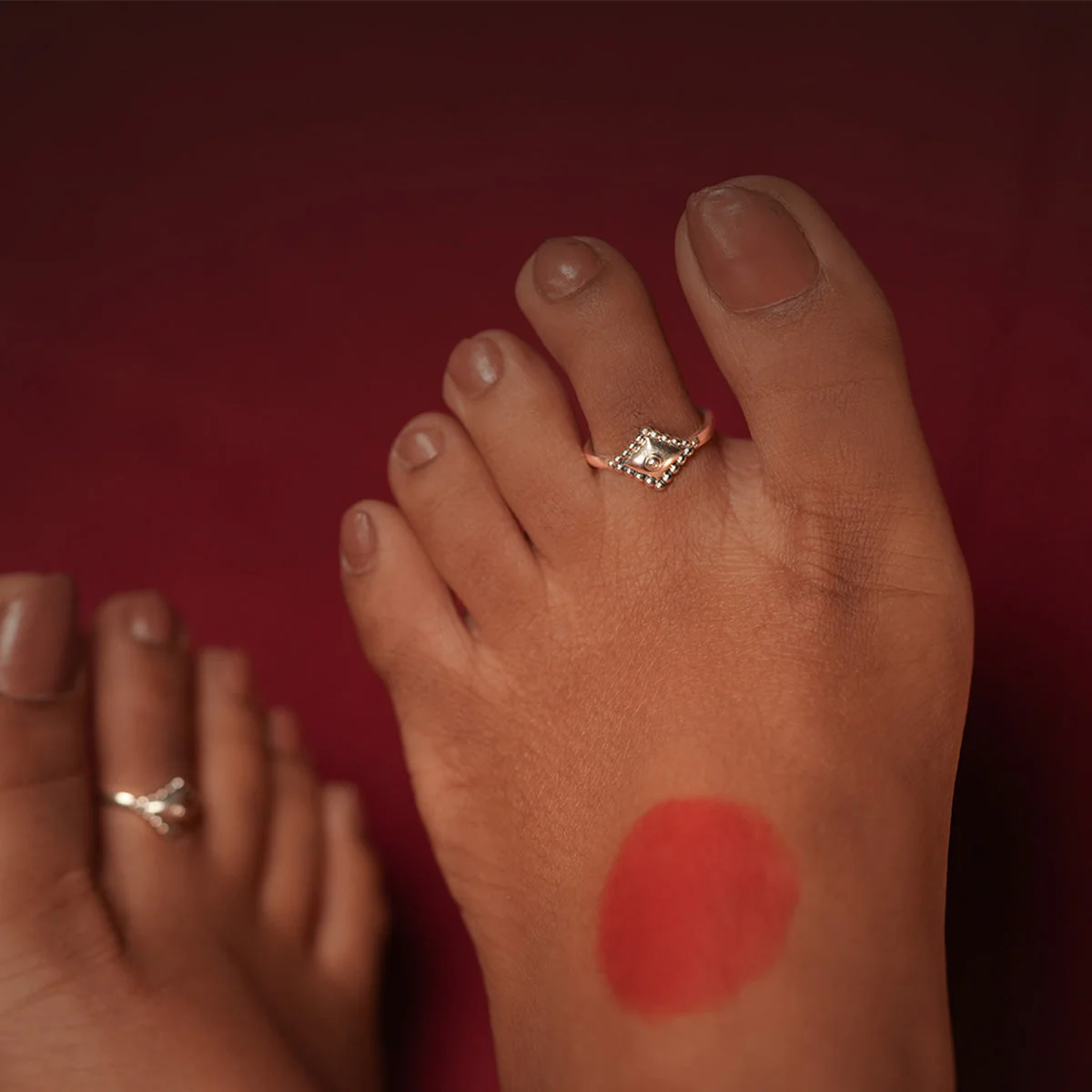 Veda Silver Toe Rings by MOHA - Image 2