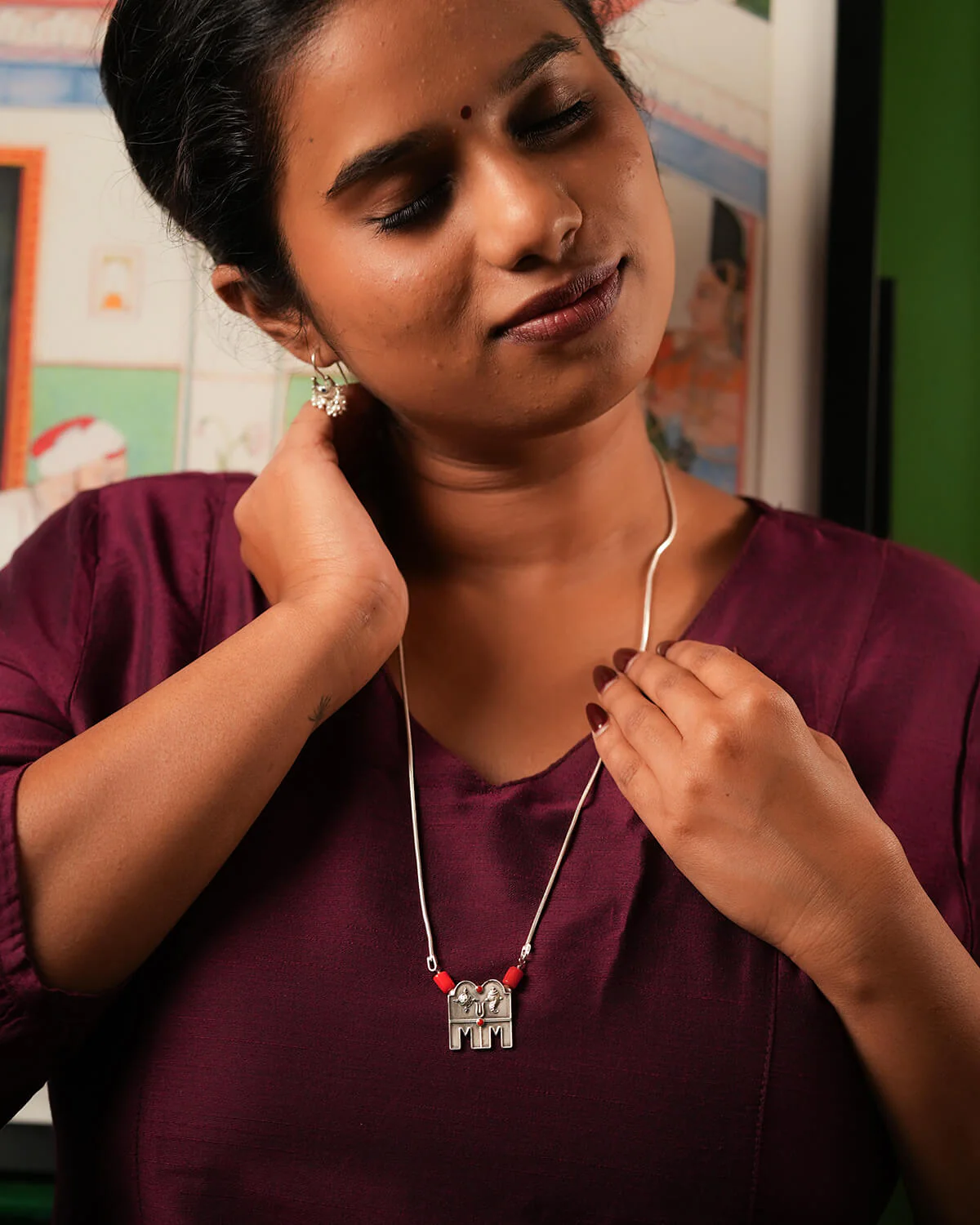 Venkatesh Taali Silver Chain by MOHA - Image 5