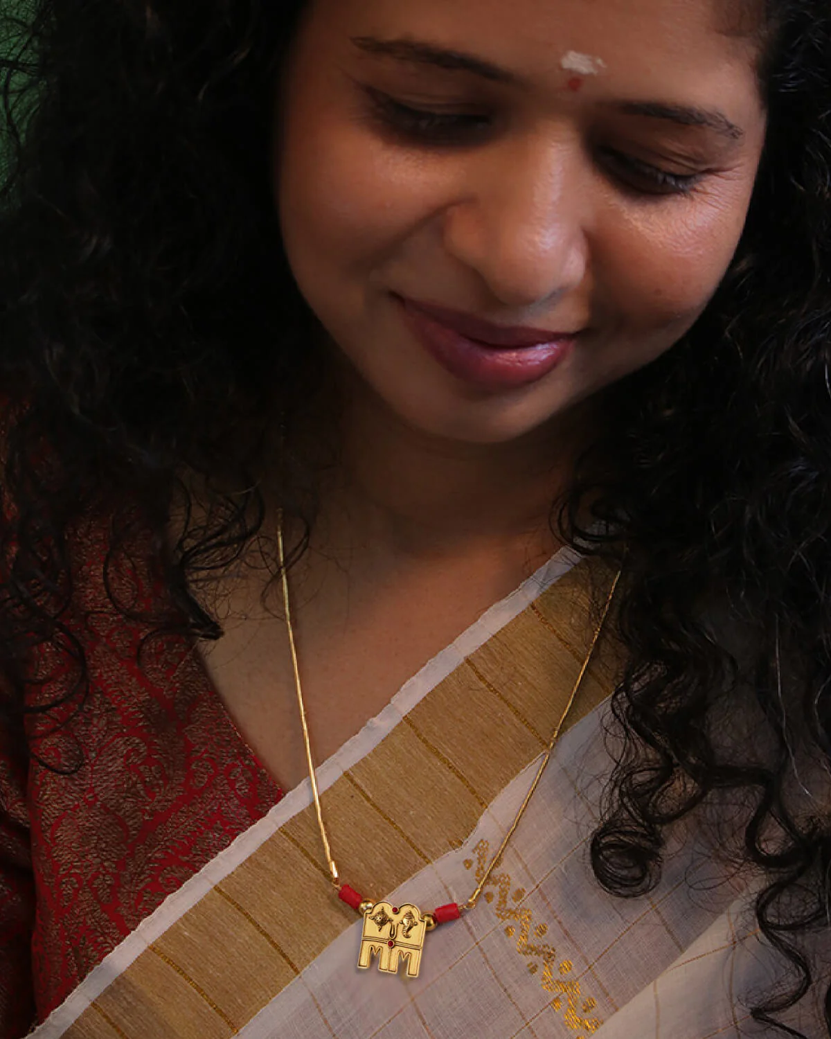Venkatesh Taali Silver Chain (Gold Plated) by MOHA - Image 4