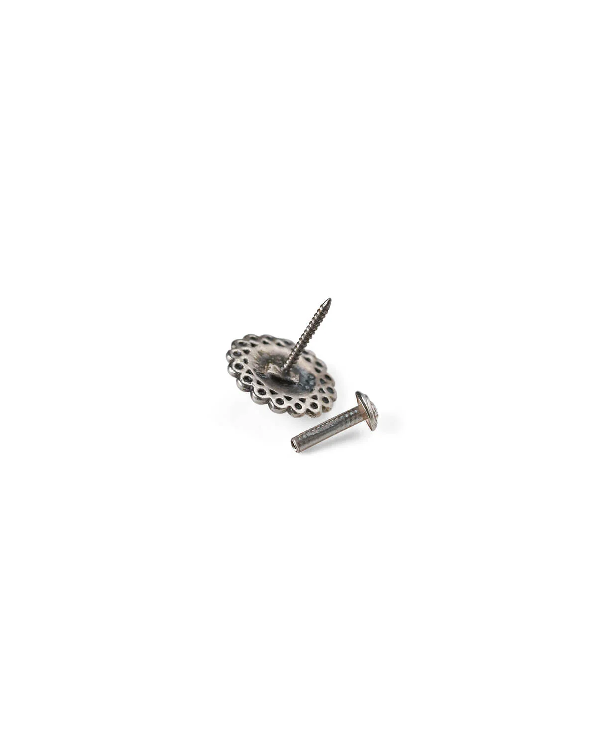 Whorl Silver Nosepin by MOHA - Green - Image 6