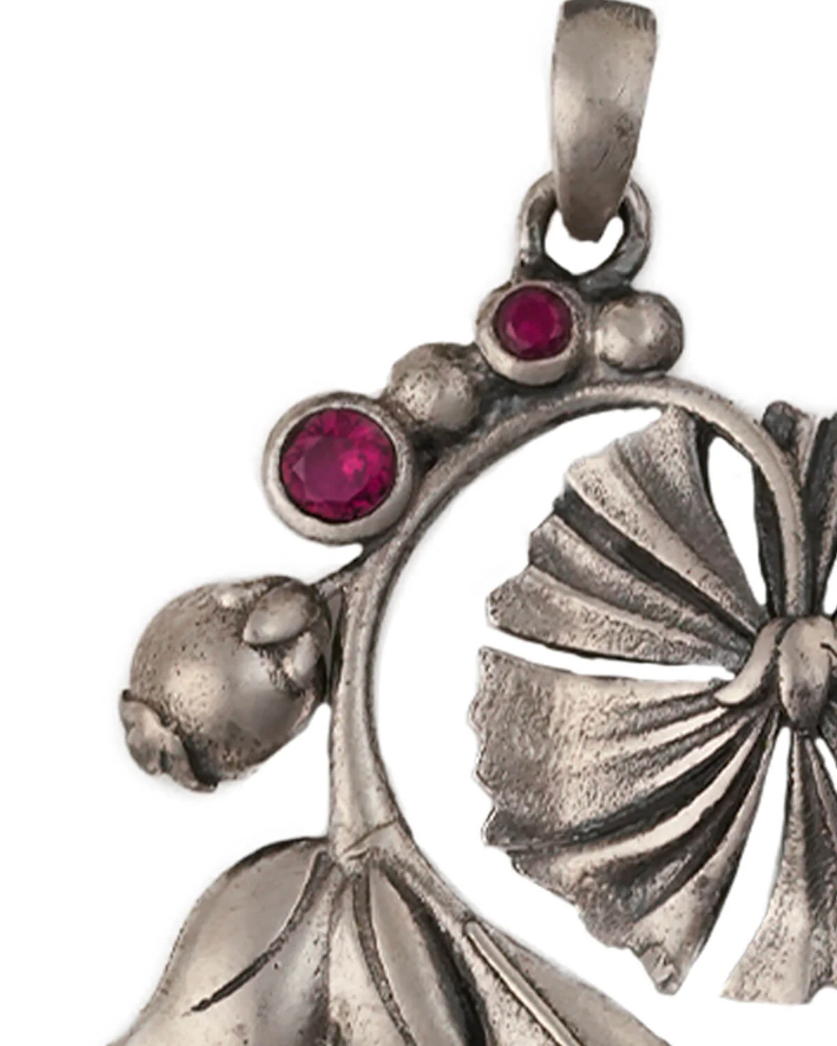 William Morris - Bloom Lily Silver Pendant by Moha (Only Pendant) - Image 5