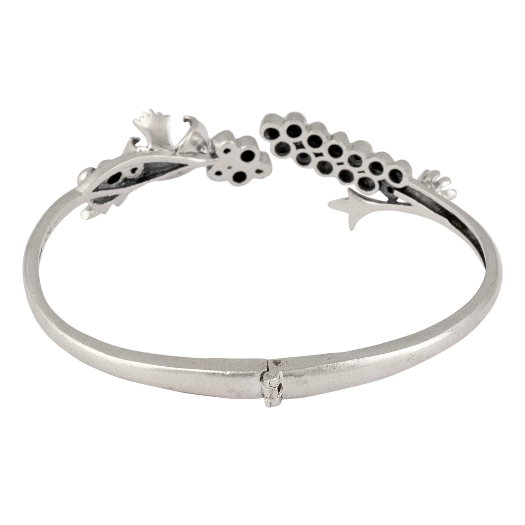 William Morris - Compton Buds Silver Bangle by Moha - Image 6