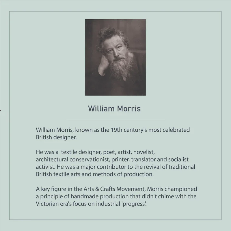 William Morris - Compton Stud Earrings by Moha - Image 4